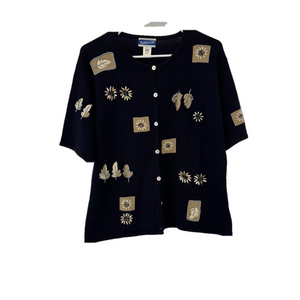 PENDLETON CLASSIC Embroidered Knit Sweater